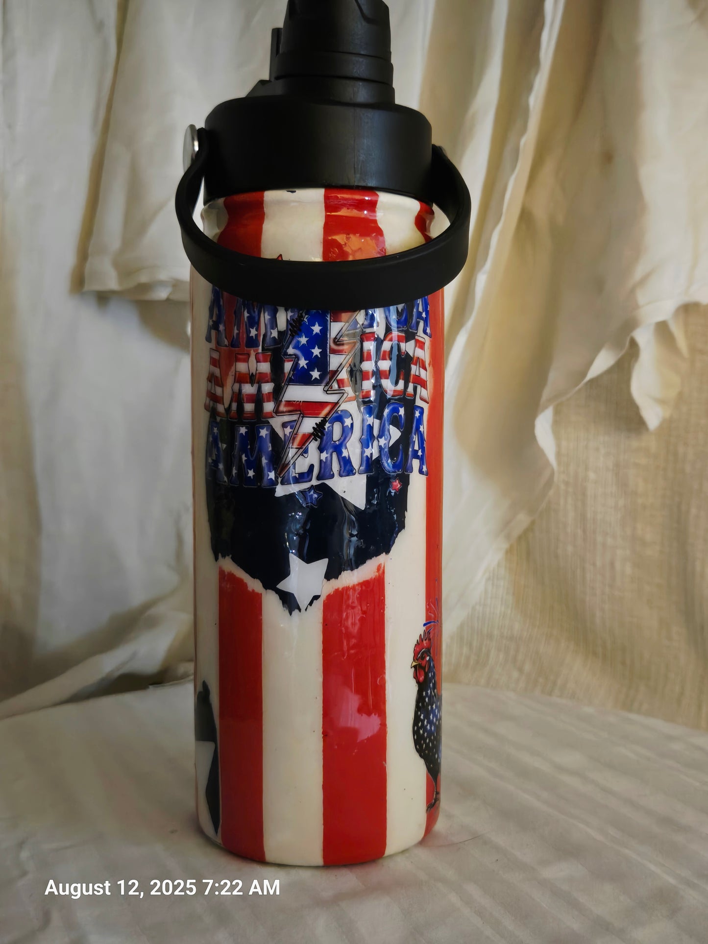Stars, Stripes & Sips 18oz Hydro Tumbler - MidwayShot Ticket Level