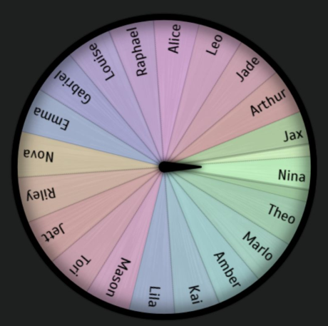 Tumbler Toss Wheel Spin