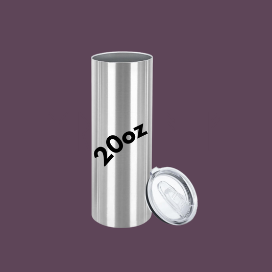 Customizable 20oz Insulated Skinny Tumbler