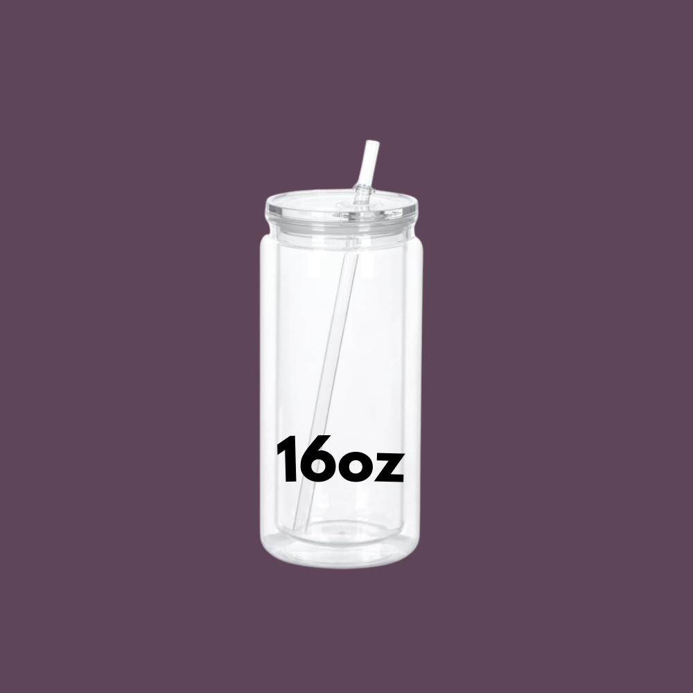 Customizable 16oz Acrylic SnowGlobe Tumbler