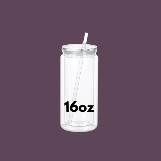 Customizable 16oz Acrylic SnowGlobe Tumbler
