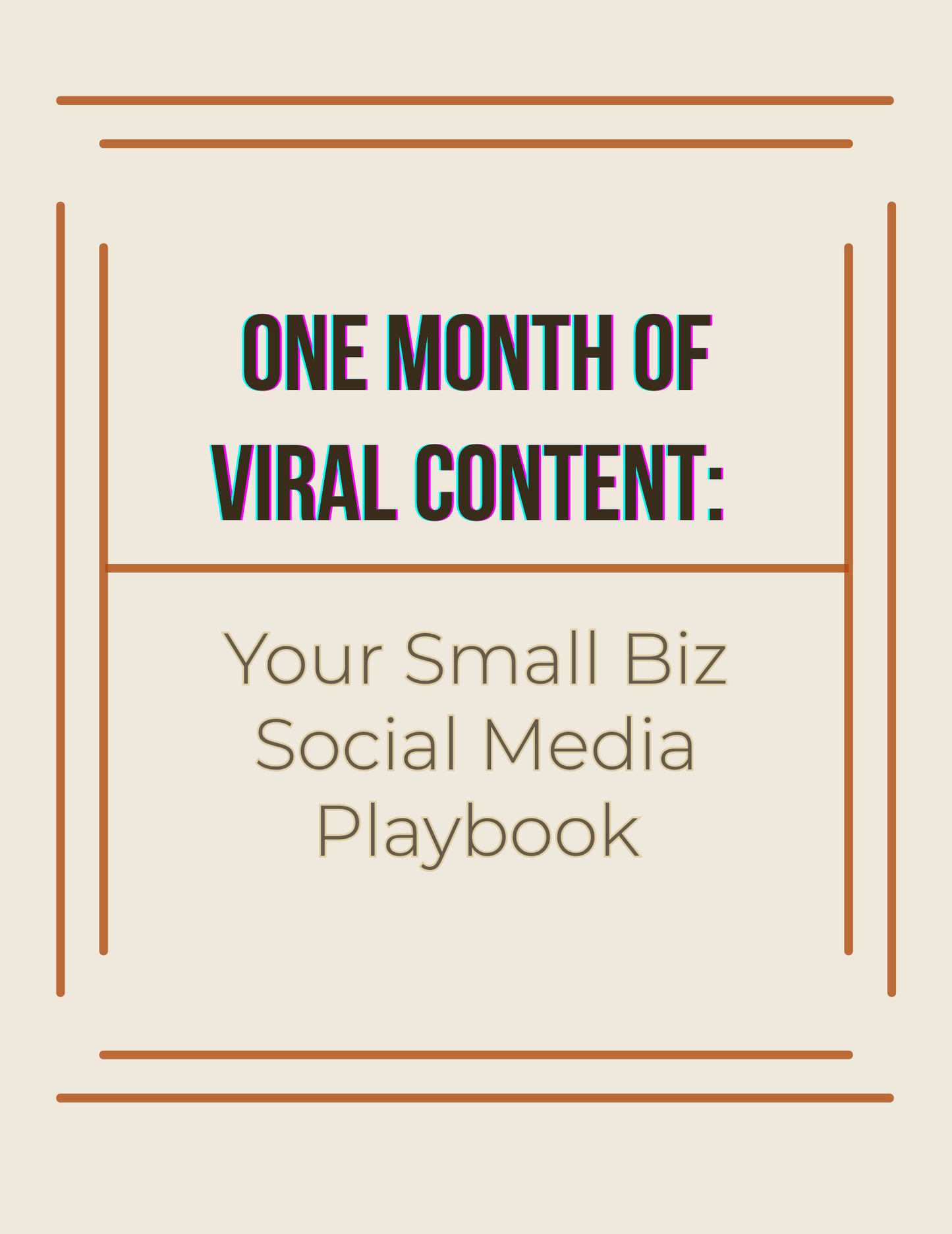 One Full Month of Viral Content (Downloadable Guide)