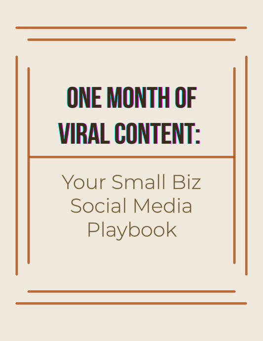 One Full Month of Viral Content (Downloadable Guide)