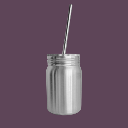 12oz Customizable Insulated Mason Jar