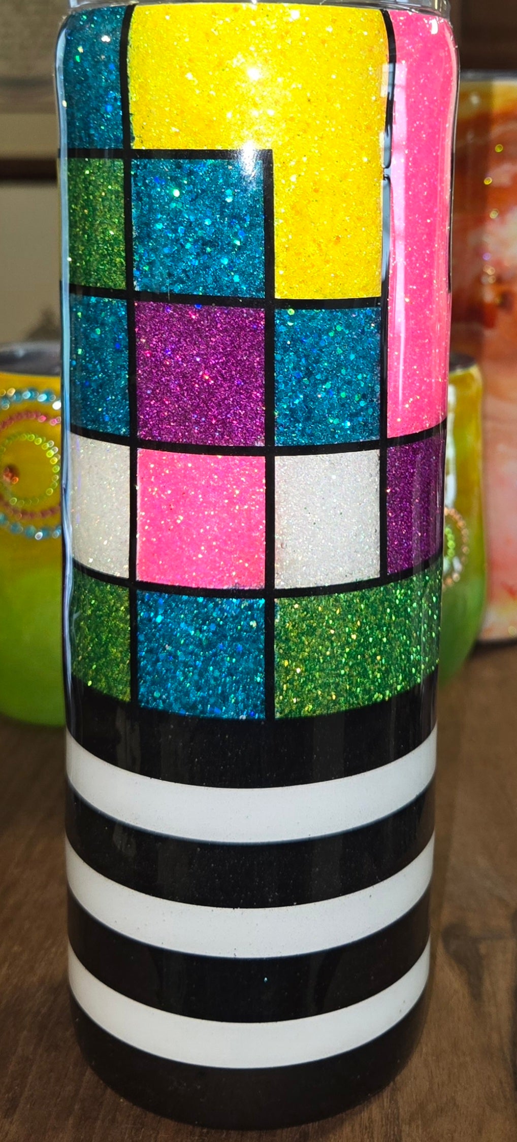 Pixel Pop 20oz Tumbler - MidwayShot Ticket Level