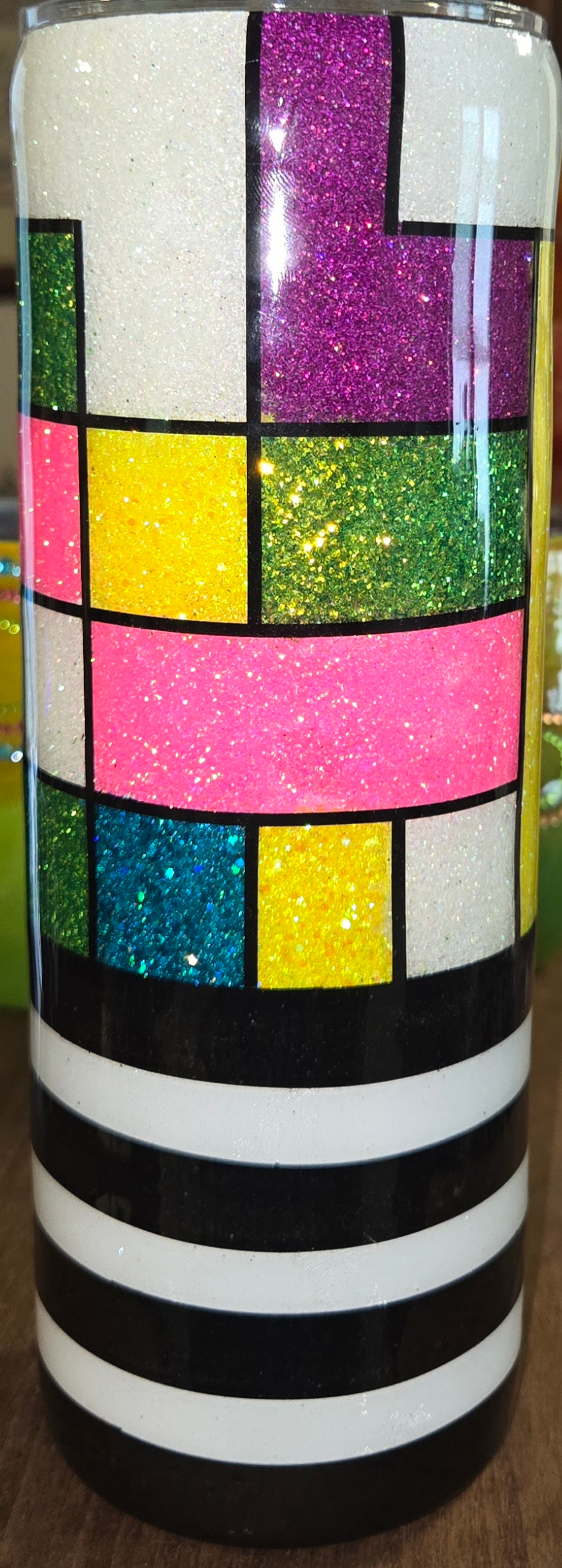 Pixel Pop 20oz Tumbler - MidwayShot Ticket Level