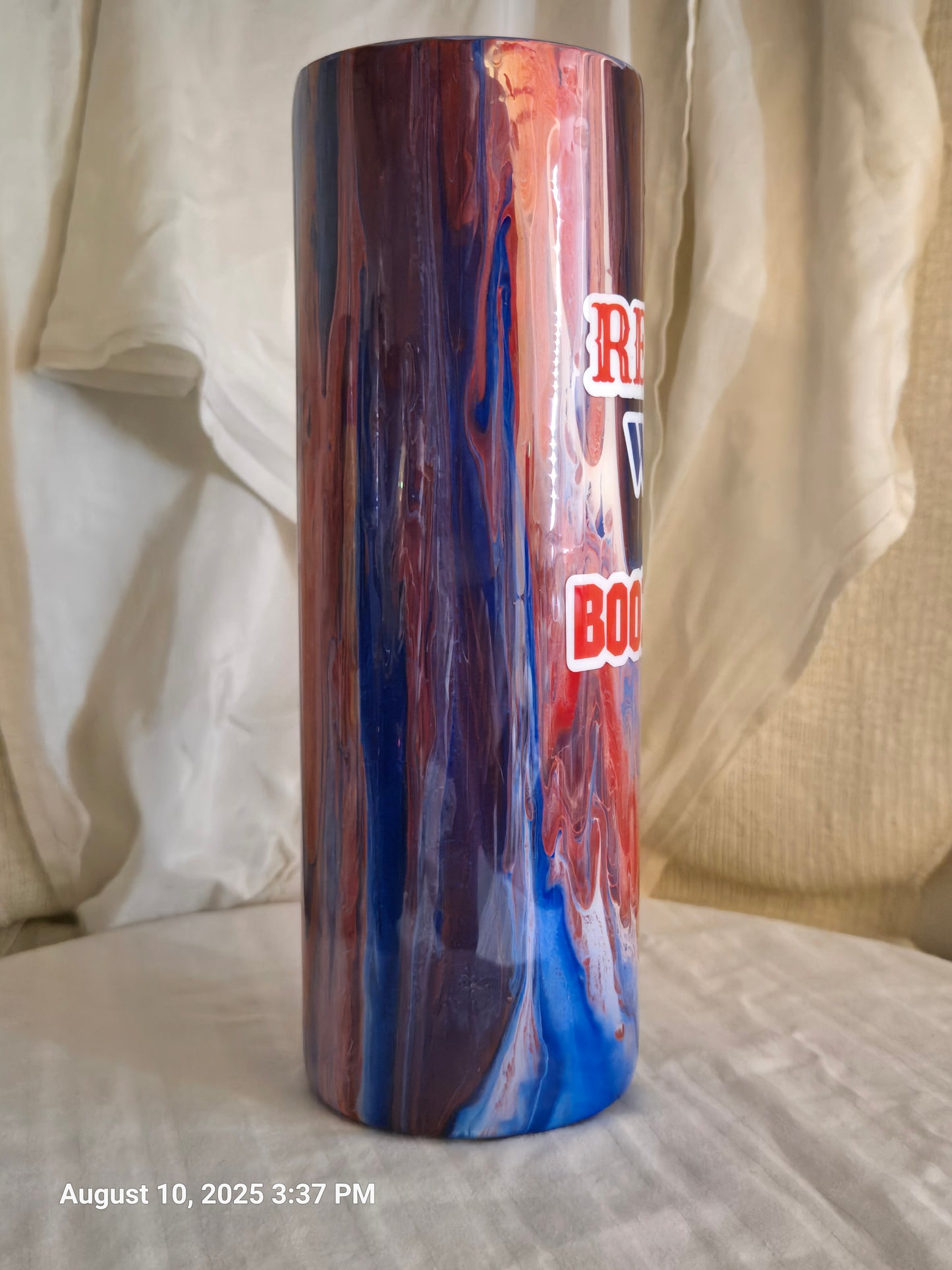 The Boozy Patriot 30oz Tumbler - RingMaster Ticket Level