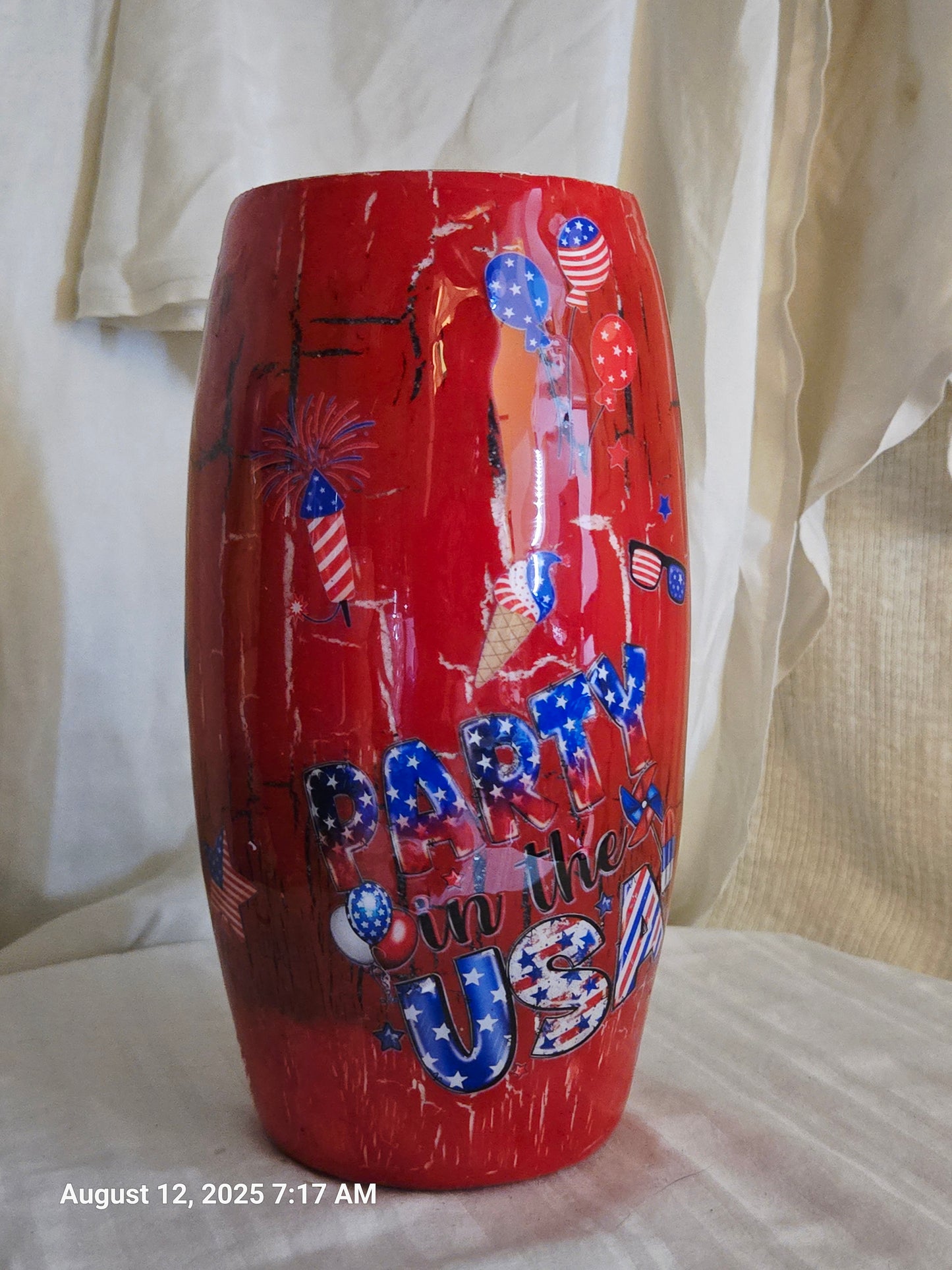 Put It in Reverse Party! 25oz Barrel Tumbler - RingMaster Ticket Level