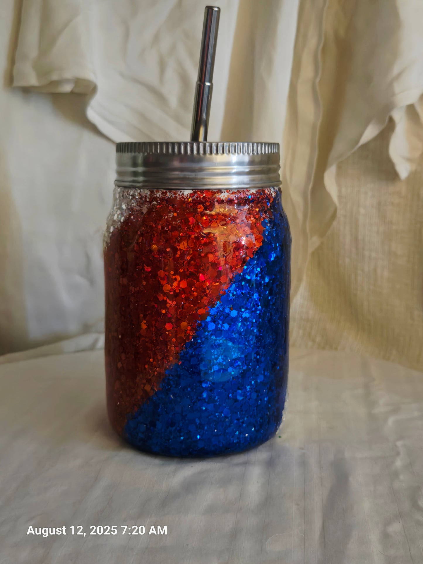 Chill the 4th Out 12oz Mason Tumbler - MidwayShot Ticket Level