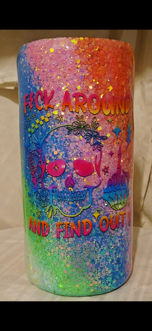 FAFO Glow In the Dark 20oz Thick Tumbler RingMaster Ticket Level