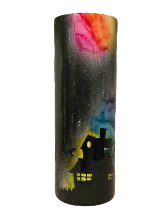 Haunted Hideout 20oz Tumbler - MidwayShot Ticket Level